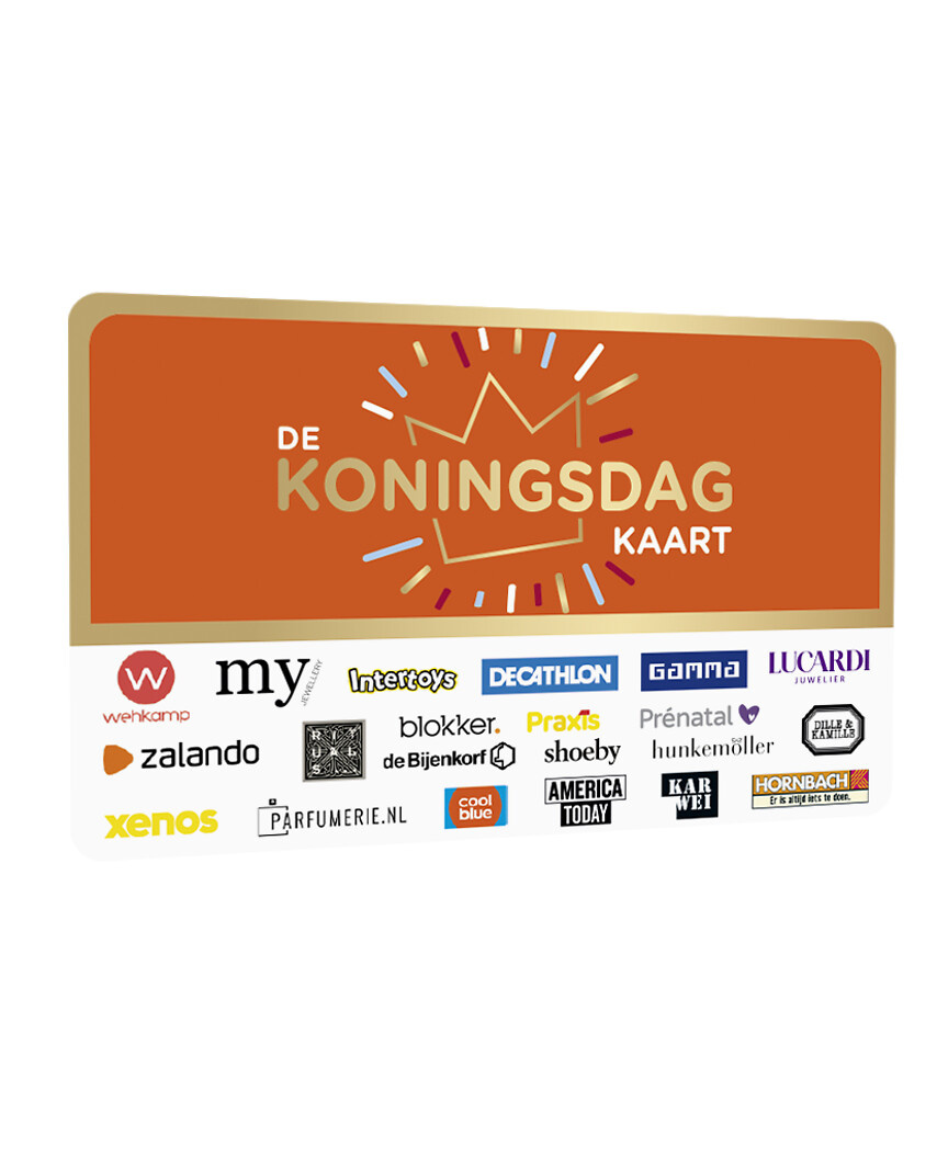 DE Cadeaukaart Koningsdag
