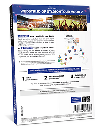 VOETBALWEDSTRIJD & STADION TOUR